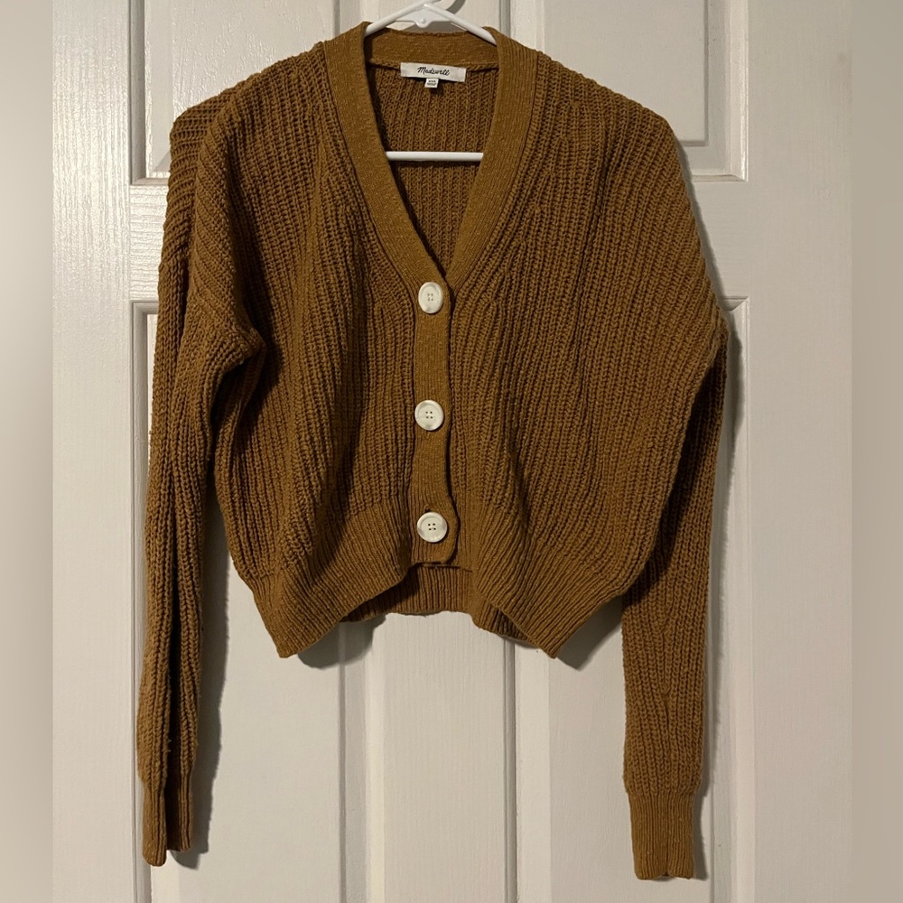 Madewell Button Sweater